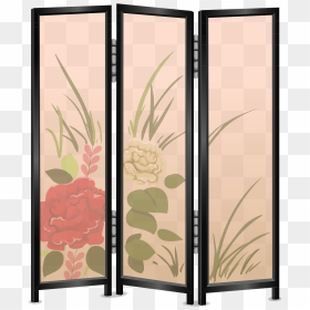 Public Domain Privacy Screens, HD Png Download - floral divider png