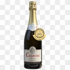 Glass Bottle, HD Png Download - gold champagne bottle png