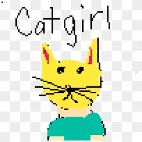 Cartoon, HD Png Download - cat girl png