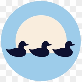 Duck, HD Png Download - swan silhouette png