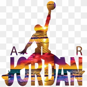 Jordan Jumpman Air T-shirts - Poster, HD Png Download - jumpman png