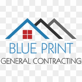 Blue Print General Contracting - Triangle, HD Png Download - blue print png