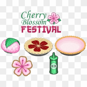 Cherry Blossom Festival Ingredients - Papa Louie Cherry Blossom Festival, HD Png Download - ingredients png