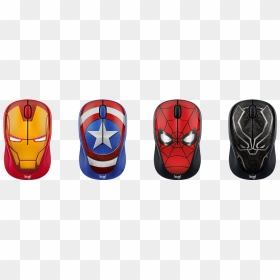 Logitech M238 Wireless Mouse, HD Png Download - captain america mask png