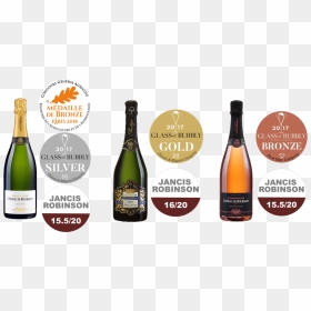 Champagne, HD Png Download - gold champagne bottle png