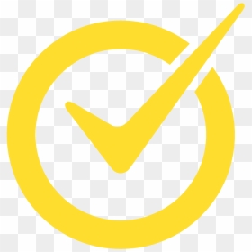 Check Mark , Png Download - Graphic Design, Transparent Png - yellow check mark png
