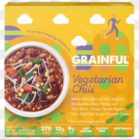 Veggie Chili Heads Up Pic - Grainful Vegetarian Chili, HD Png Download - ingredients png