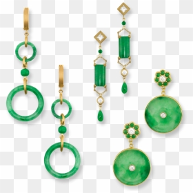 Earrings, HD Png Download - jade png