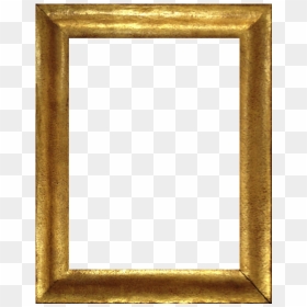 Transparent Antique Picture Frames, HD Png Download - moldura dourada arabescos png