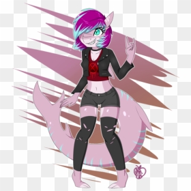 Library Of Furry Cat Girl Svg Black And White Stock - Cute Punk Girl Drawing, HD Png Download - cat girl png