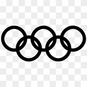 Summer Olympic Winter Rings 1984 1988 Games Clipart - Drawing Of Olympic Games, HD Png Download - olympic png