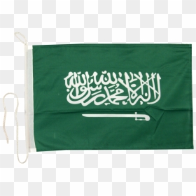 Saudi Arabia Boat Flag - Saudi, HD Png Download - saudi arabia flag png