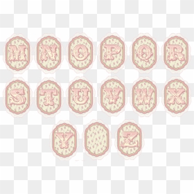 Alphabet, HD Png Download - shabby chic png