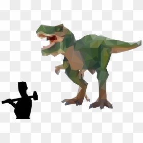 Schleich Tyrannosaurus Rex , Png Download - Toy Dinosaurs Schleich, Transparent Png - t rex silhouette png