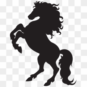 Cowboy Svg Horse Stencil - Horse Vector, HD Png Download - cowgirl silhouette png
