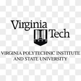 Black And White Virginia Tech Logo, HD Png Download - tech logo png