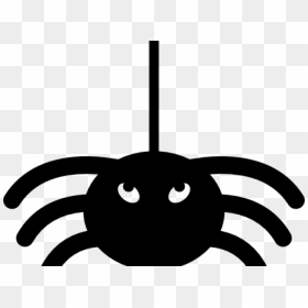Spider Clipart Thread - Icono Halloween Png, Transparent Png - spider clipart png