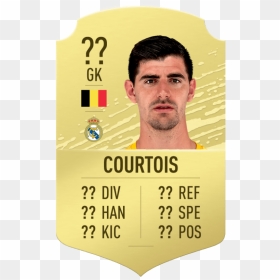 Courtois Fifa 20 Rating, HD Png Download - gareth bale png