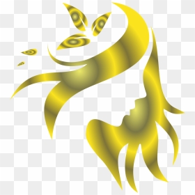 Logomarca Dourada Para Salão - Logo Para Salao De Beleza, HD Png Download - moldura dourada arabescos png