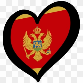 Kingdom Of Montenegro Flag Of Montenegro Montenegrin - Montenegro Flag, HD Png Download - country flags png