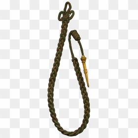Fourragère Cg - Corda No Uniforme Militar, HD Png Download - aux cord png