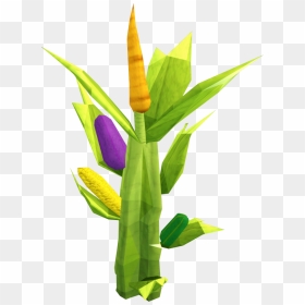 Grass, HD Png Download - corn plant png