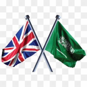 Saudi British Flags, HD Png Download - saudi arabia flag png