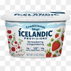 Icelandic Provisions Skyr, HD Png Download - iceland flag png