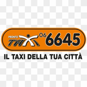 Pronto Taxi Logo - Pronto Taxi 6645, HD Png Download - taxi logo png