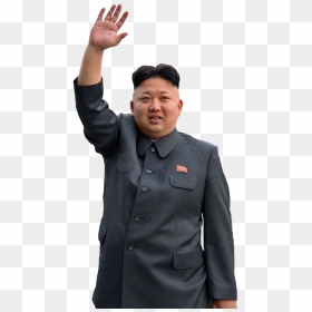 Standing Korea North Jongun States Person United - Kim Jong Un Hd, HD Png Download - north korea flag png