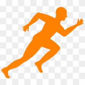 Sport Man Running Black, HD Png Download - workout silhouette png