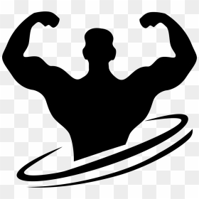 Bodybuilding Png - Body Builder Clip Art Png, Transparent Png - workout silhouette png