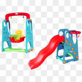 Indoor Playground Equipment For Children - Preschool Slides, HD Png Download - swing set png