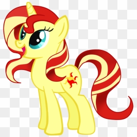Fanmade Sunset Shimmer - Gambar My Little Pony Sunset Shimmer, HD Png Download - sunset clipart png