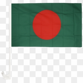 Bangladesh Car Flag - Circle, HD Png Download - bangladesh flag png
