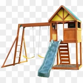 Playground Clipart , Png Download - Transparent Swing Set Png, Png Download - swing set png