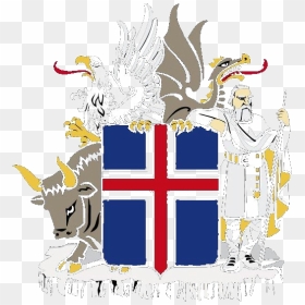 Crest, HD Png Download - iceland flag png
