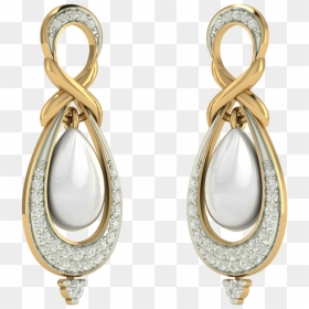 Alt="blush Baby Diamond Gold Earrings Cjer0028 Y1 - Earrings, HD Png Download - gold earring png