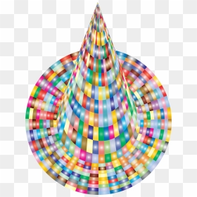 Colorful Witch"s Hat Clip Arts - Clip Art, HD Png Download - party hat .png