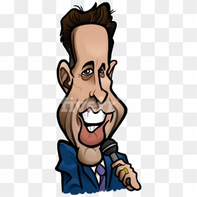 Acting Drawing Celebrity - Jerry Seinfeld Caricatures, HD Png Download - celebrity icon png