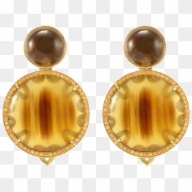 Gold Earring Png, Transparent Png - gold earring png
