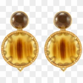 Gold Earring Png, Transparent Png - gold earring png