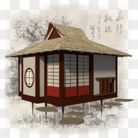 Transparent Small House Png - Japanese Tea House, Png Download - small house png