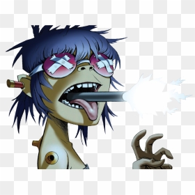 Cyborg Noodle Gorillaz, HD Png Download - cyborg eye png