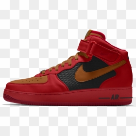 Nike Air Force 1 Mid By You, HD Png Download - red mist png