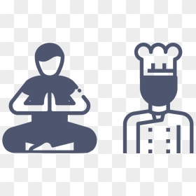 Restaurant, HD Png Download - meditation silhouette png