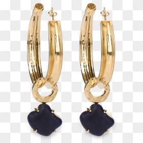 Earrings, HD Png Download - gold earring png