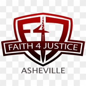 Faith 4 Justice Logo Thicker - Emblem, HD Png Download - justice logo png