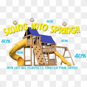 Playground, HD Png Download - swing set png