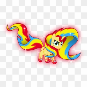 My Little Pony Rainbow Power Sunset Shimmer, HD Png Download - sunset clipart png